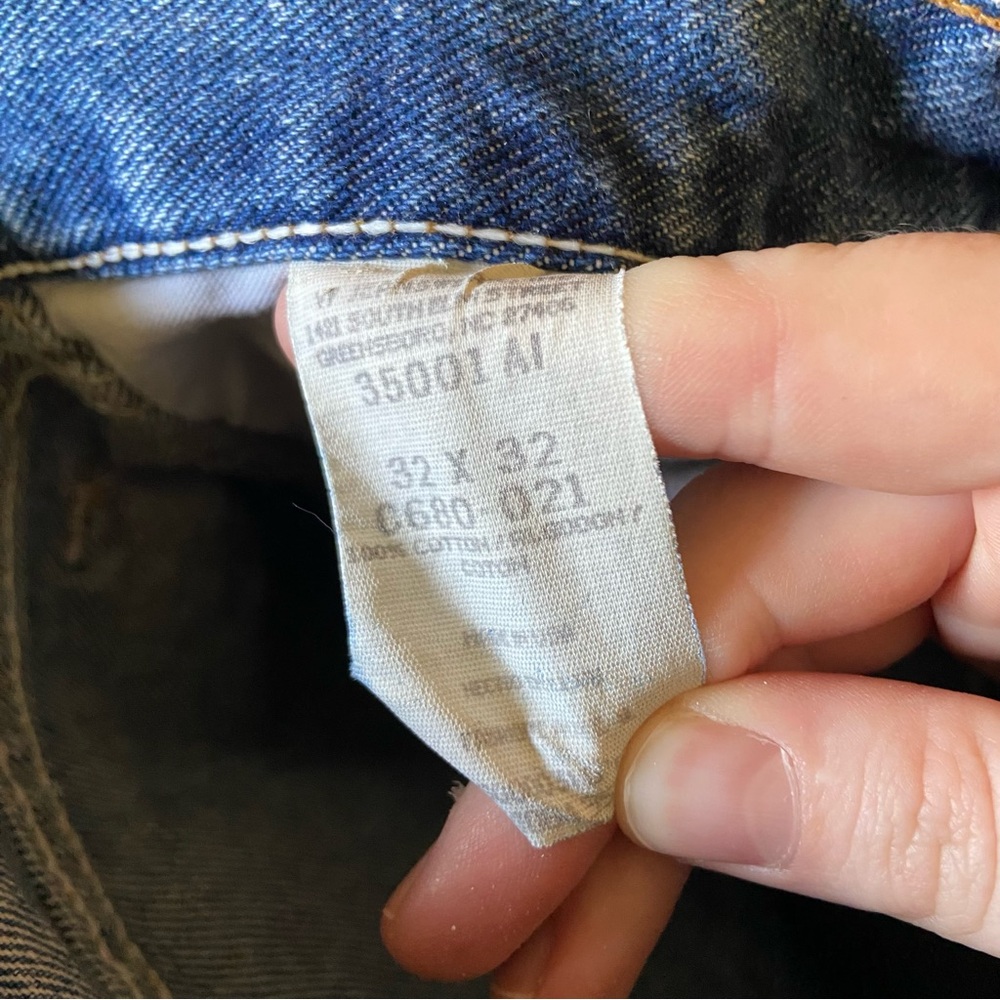 Wrangler Rugged Wear vintage 90s straight leg jeans - Picture 5 of 5
